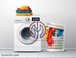 شستن لباسها در ماشین لباسشویی