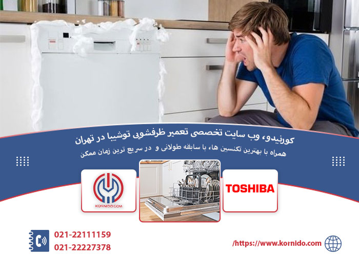 تعمیر ظرفشویی توشیبا در تهران